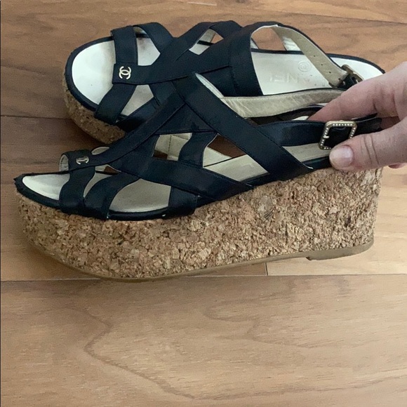 Chanel cork shoes - Picture 4 of 7